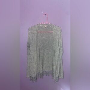 Thin Gray Women’s Cardigan